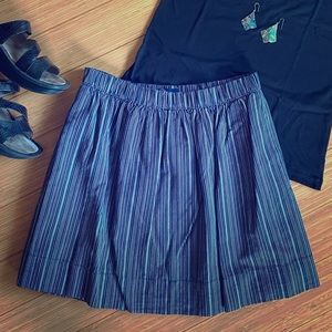 GAP striped cotton skirt